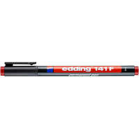 EDDING EDDING Alkoholos marker, OHP, 0,6 mm, EDDING "141 F", piros