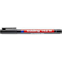 EDDING EDDING Alkoholos marker, OHP, 1 mm, EDDING "142 M", fekete