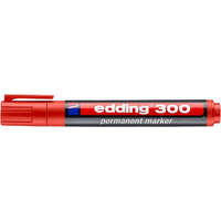 EDDING EDDING Alkoholos marker, 1,5-3 mm, kúpos, EDDING "300", piros