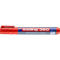 EDDING EDDING Tábla- és flipchart marker, 1,5-3 mm, kúpos, EDDING "360", piros