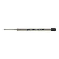 ICO ICO Golyóstollbetét, 0,8 mm, góliát, ICO "Silver", fekete