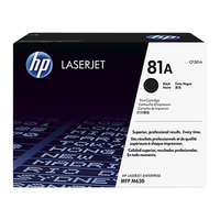 HP HP CF281A Lézertoner LaserJet Enterprise M604n, MFP M630f nyomtatókhoz, HP 81A, fekete, 10,5k