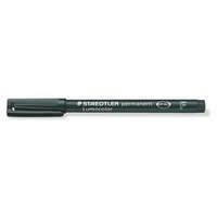 STAEDTLER STAEDTLER Alkoholos marker, OHP, 0,6 mm, STAEDTLER "Lumocolor® 318 F", fekete