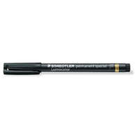 STAEDTLER STAEDTLER Alkoholos marker, 0,6 mm, STAEDTLER "Lumocolor® special 319 F", fekete
