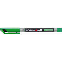 STABILO STABILO Alkoholos marker, 1 mm, kúpos, STABILO "Write-4-all", zöld