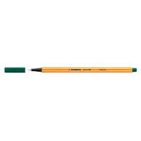 STABILO STABILO Tűfilc, 0,4 mm, STABILO "Point 88", fenyőzöld