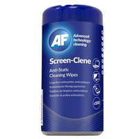 AF AF Tisztítókendő, képernyőhöz, antisztatikus, 100 db, AF "Screen-Clene"