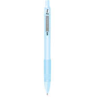 ZEBRA ZEBRA Golyóstoll, 0,27 mm, nyomógombos, kék tolltest, ZEBRA "Z-Grip Pastel", kék