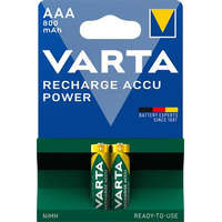 VARTA VARTA Tölthető elem, AAA mikro, 2x800 mAh, előtöltött, VARTA "Power"