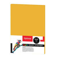 Fénymásolópapír színes OPTIMA A/4 80 g gold 100 ív/csomag