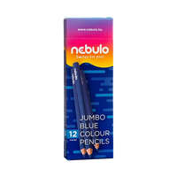  Színes ceruza NEBULO Jumbo háromszögletű kék