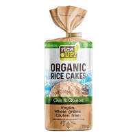  Rizsszelet RICE UP Bio chia maggal és quinoával 120g