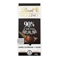  Csokoládé LINDT Excellence 90% Cocoa étcsokoládé 100g
