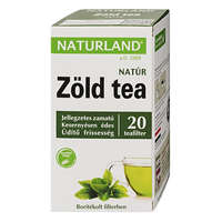 Zöld tea NATURLAND 20 filter/doboz