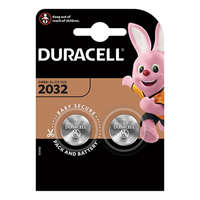  Elem gomb DURACELL DL2032 3V 2-es