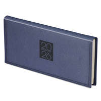 Zsebnaptár TOPTIMER Classic C030 fekvő sárga lapos kék 2026.