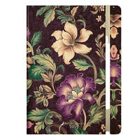 Notesz ponthálós DOLCE BLOCCO Secret Journal A/5 176 oldalas Purple Royal keménytáblás gumis