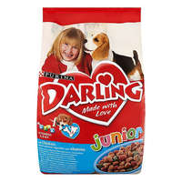  Állateledel száraz PURINA Darling Junior kutyáknak 8kg
