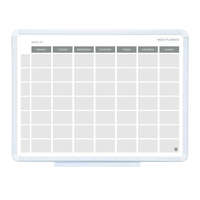 . . Heti tervezőtábla, mágneses, 45x60 cm