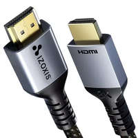 Izoxis HDMI 8K Kábel – 2m, Aranyozott, Prémium Minőség, Izoxis