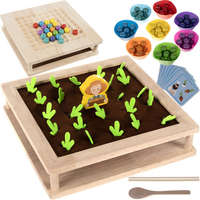 Kruzzel Fa 2 az 1-ben puzzle játék – Farm memória és golyós ügyességi játék, Kruzzel