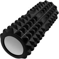Trizand Masszázshenger – jóga és pilates roller, fekete, 33×12 cm, Trizand