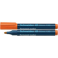 SCHNEIDER Alkoholos marker 1-3mm, kerek végű Schneider Maxx 130 narancssárga