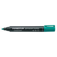 STAEDTLER Alkoholos marker 2-5mm, vágott hegyű, Lumocolor 352 Staedtler zöld