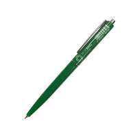 BLUERING Golyóstoll 0,8mm, nyomógombos műanyag zöld test, Bluering® Z3, írásszín zöld