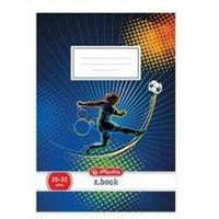 Herlitz Sport - Herlitz Soccer/Focis kockás füzet, A5 - Herlitz
