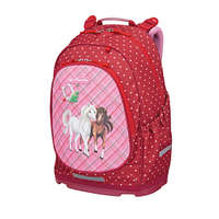 Herlitz Herlitz ergonómiai iskolatáska, Bliss Horses/Lovas (mellkaspánttal)