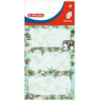 Herlitz Tropical iskolai etikett/füzetcimke, 9 db - Herlitz