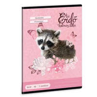 Ars Una Állatos Erdő Mosómedveve 2. osztályos vonalas füzet, A5/16-32 - Ars Una