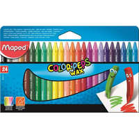 Maped MAPED "Color&#039;Peps Wax" zsírkréta, 24 szín
