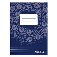 VICTORIA VICTORIA Circle felsős vonalas füzet, A5, 21-32