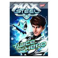  Max Steel 1. osztályos vonalas füzet (vegyes minta), A5/14-32 - Unipap