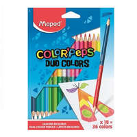 Maped MAPED "Color&#039;Peps Duo" színesceruza, 36 szín