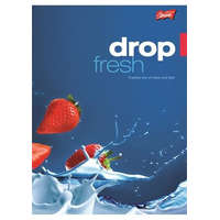 Egyéb Fruit A4 kockás füzet, Eper/Kék (1 db)