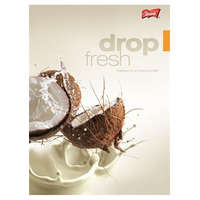 Egyéb Fruit A4 kockás füzet, Kókusz/Fehér (1 db)