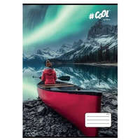 City COOL BY VICTORIA Sarki fény csónakkal vonalas füzet (A4/87-32)