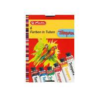 Herlitz Tempera tubusos, 6 szín x 16 ml - Herlitz