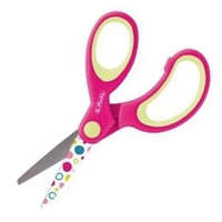 Herlitz Barkácsolló Design tompa, jobbkezes, Pink, 1 db - Herlitz
