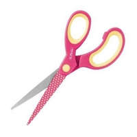 Herlitz Barkácsolló Design hegyes, jobbkezes, rózsaszín, 1 db (17 cm) - Herlitz
