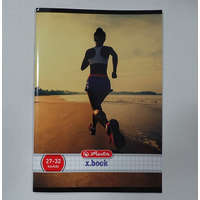 Herlitz Sport kockás füzet, Futó, A4