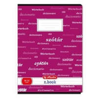 Herlitz Design szótárfüzet, A4, Pink- Herlitz