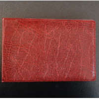 Herlitz Puhafedeles diákigazolvány tartó, 4 betéttel, Bordó