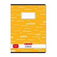 Herlitz Design szótárfüzet, A4, Sárga- Herlitz