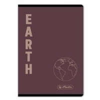 Herlitz Terra Earth sima füzet, A5/20-32 - Herlitz