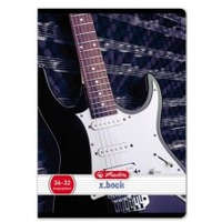 Herlitz Design Gitár hangjegyfüzet, A5/36-32 - Herlitz