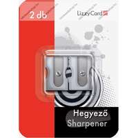 Egyéb Fém hegyező/faragó, egylyukú (2 db/csomag)